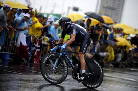 Помощник Уиггинса сошел с Тур де Франс Лидер команды Sky остался без своего грегари.
