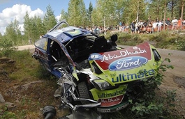 Хирвонена не испугала авария в Финляндии Пилот Форда убежден, что после инцидента на скандинавском Ралли его скорость не замедлится.