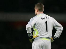 Гивен подумывает об уходе из Ман Сити Ирландского голкипера не устраивает его нынешнее положение в клубе.