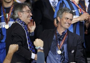 Моратти: "Моуриньо обманул нас" Президент Интера сказал, что португальский тренер предал его клуб.