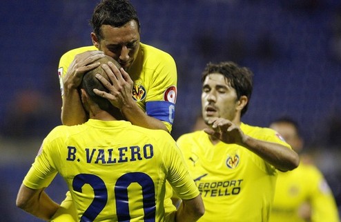 Эркулес и Вильярреал расходятся миром 4 мяча, 10 жёлтых и 3 красных карточки - таков итог последнего матча 7-го тура Примеры.