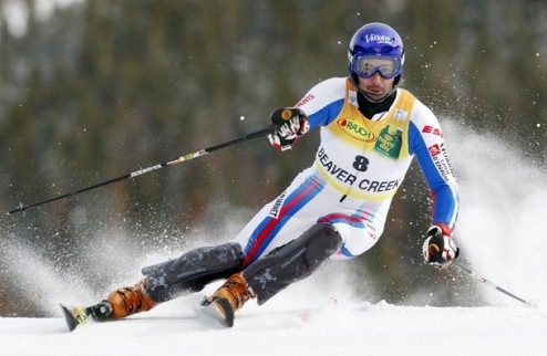 Горные лыжи. Гранж показал класс неудачникам Вернувшийся после травмы француз Жан-Батист Гранж выиграл первую попытку на этапе Кубка Мира по горным лыжа...