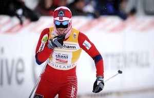 Лыжные гонки. Бьорген замахнулась на рекорд Бьорна Дэли На лыжной трассе не видно достойных соперников для Марит Бьорген.