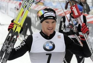 Колонья: "Очень рад победе" Швейцарец Дарио Колонья рассказал о своих впечатлениях после победы на втором этапе Тур де Ски. 