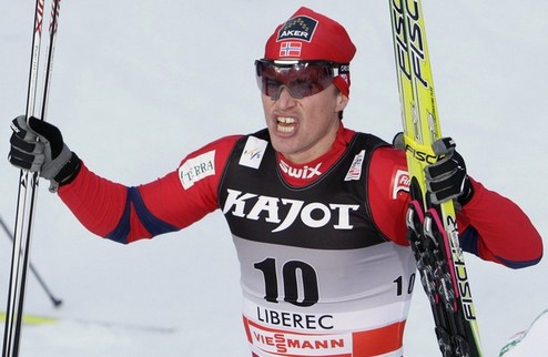 Лыжные гонки. Хаттестад первенствует в мужском спринте Норвежец Ола Виген Хаттестад прогнозируемо выиграл мужской спринт в чешском Либереце.