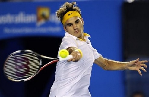 Федерер: "Сегодня мне повезло" Швейцарский теннисист впечатлен игрой Жиля Симона.