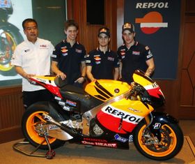 MotoGP. Хонда представила команду В Куала-Лумпуре было официальное представление японской команды.