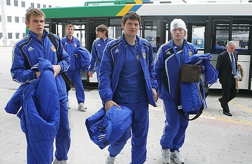 Динамо отправилось в Испанию В состав делегации Динамо вошло 25 футболистов. 
