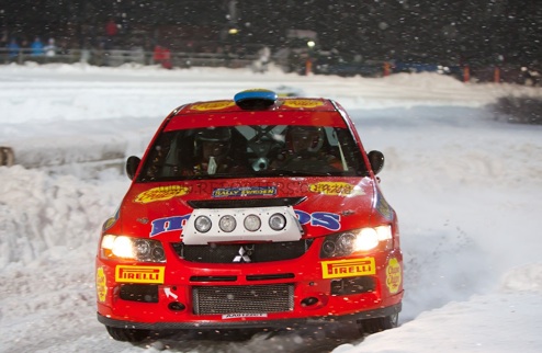 P-WRC. Mentos Ascania Racing стартовала на Ралли Швеции Пилоты украинской команды проехали первые километры в чемпионате мира.