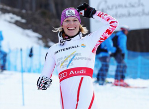 Шильд: "Я выиграла, и это главное" Австрийская горнолыжница выиграла золотую медаль при явном своем преимуществе.