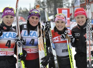 Лыжные гонки. Немецкие спортсменки ждут персьют Завтра лыжницы выйдут на старт гонки преследования на 15 км.