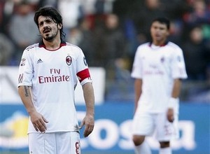 Гаттузо: "Ожидаю лучшей игры от всей команды" Дженнаро признает, что Милан попал в кризис.