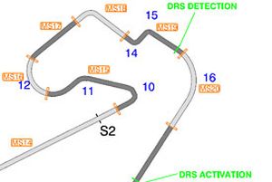 Гран-при Испании: определились зоны для использования DRS В Барселоне будет самая длинная зона, где пилоты смогут использовать заднее подвижное крыло.
