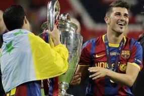 Вилья: "Мы заслужили эту победу" Нападающий Барселоне о триумфе в финале Лиги чемпионов.