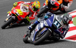 MotoGP. Спис рад первому подиуму в сезоне Новичок заводской Ямахи поделился своими впечатлениями о прошедшей гонке.