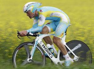 Велоспорт. Винокурову помогут восемь гонщиков Астану на 98-м Тур де Франс представят девять спортсменов.