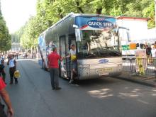 Велоспорт. Автобус Quick Step задержан французской полицией. Транспорт команды был доставлен в местный полицейский участок.
