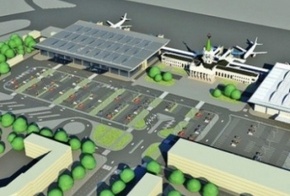 В аэропорту "Харьков" смонтировали фасад терминала В международном аэропорту "Харьков" завершили монтаж парапетов и фасада временного терминала.
