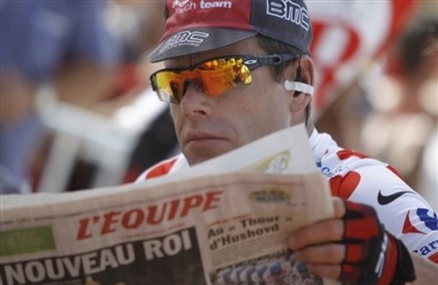 Жильбер повержен: Эванс опережает Контадора на сантиметры! Кэдел Эванс (Австралия - BMC Racing Team) выиграл четвертый этап супермногодневки Тур де Фран...