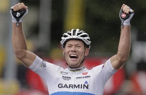 Большая победа Хушовда, маленькая победа Эванса и Контадора Тор Хушовд (Норвегия - Garmin-Cervelo) выиграл шестнадцатый этап Тур де Франс. Кэдел Эванс и...