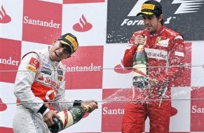 Алонсо: "Второе место — это фантастика!" Пилот Феррари доволен результатом сегодняшней гонки на Гран-при Германии.