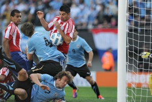 Ортигоса: "Уругвай наказал наc за ошибки" Несмотря на поражение в финале, защитник Парагвая доволен выступлением своей сборной на турнире.