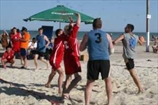 Пляжный гандбол. Определились полуфиналисты мужского ЧУ