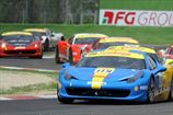 Четвертый этап Ferrari Challenge — украинец попал в пятерку