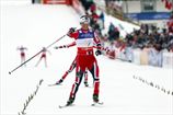 Лыжные гонки. Победа Бьорген в гонке преследования