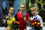 Спортивная гимнастика. ЧЕ-2013. Женские медали России и Румынии