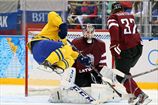 Хоккей. Швеция обыгрывает Латвию