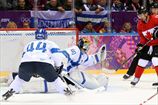Хоккей. Канада обыгрывает Финляндию в овертайме