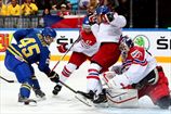 ЧМ. В сумасшедшем матче Швеция вырывает победу над Чехией