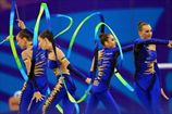 Европейские игры. Украинские гимнастки — вторые в упражнениях с лентой