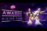 WTA огласила претенденток на награду "Восходящая звезда"