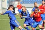 Женский футбол. Сборная Украины U-17 уступила испанкам