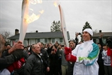 Олимпийский факел прибыл в Ванкувер