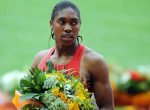 Легкая атлетика. Семеня будет устанавливать рекорды Кастер заявила о том, что в Тэгу ее устроят только рекорды на дистанциях 800 и 1500 м.