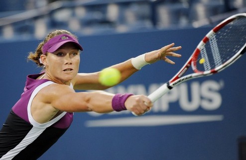 US Open (WTA). Тяжелая победа Стосур В женском одиночном разряде US Open начался третий круг.