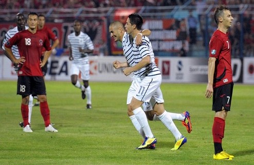 Франция побеждает Албанию + ВИДЕО Судьбу матча решили два гола в первые 20 минут встречи.