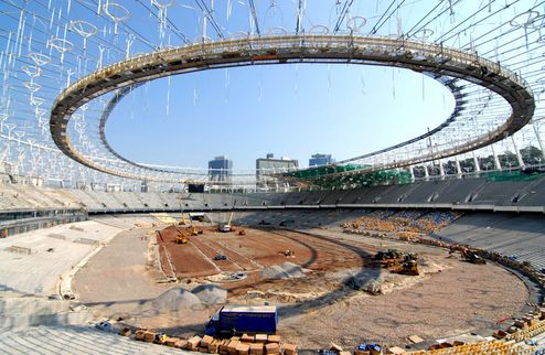 Открытие НСК Олимпийский — 8-го октября Стала известна дата, когда состоится церемония открытия главной футбольной арены страны.