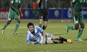 Месси: "Оставили хорошее впечатление" Лидер сборной Аргентины прокомментировал победу над Нигерией в товарищеском матче (3:1).