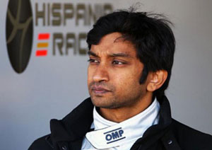 Картикеян будет ездить за Хиспанию Индийский пилот примет участие в свободных заездах на Гран-при Сингапура.
