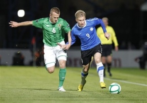 Кинк: "Вся Эстония полна решимости победить Ирландию" Нападающий сборной Эстонии Тармо Кинк понимает сложность задачи выхода на Евро-2012.