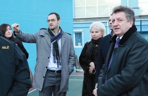 Комиссия ФИБА посетила Днепропетровск Европейская комиссия продолжает осмотр городов-претендентов на проведение Евробаскета-2015.