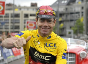 Велоспорт. Рис: "Уверен, что Эванс может выиграть Тур де Франс" Владелец команды BMC Анди Рис верит в Кэдела Эванса.