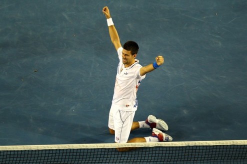 Джокович: "Было очень тяжело" Сербский теннисист прокомментировал свое попадание в финал Открытого чемпионата Австралии.