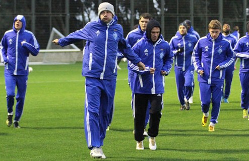 Шевченко вернулся в общую группу Киевское Динамо приступило к тренировочной работе в Израиле. 