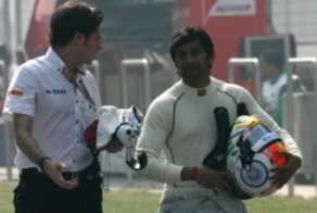 Формула-1. Хиспания: Картикеяну полный сезон никто не гарантировал Начало сезона индийский пилот проведет в Хиспании, а дальше...