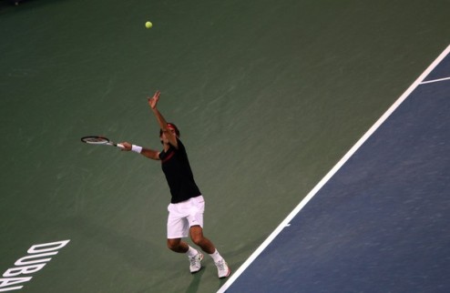 Федерер доволен своей подачей Швейцарец прокомментировал победу над Михаилом Южным на турнире в Дубаи.